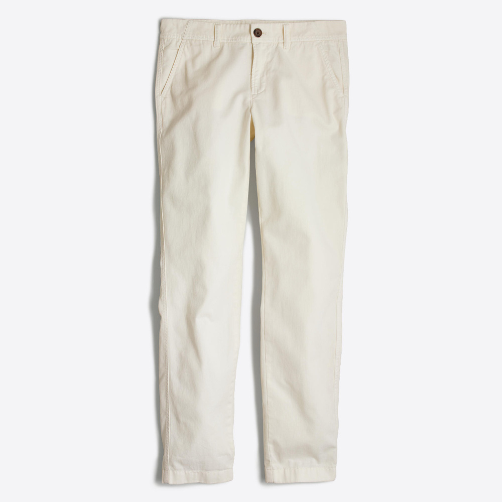 New J. Crew Sunwashed Slim Chino Pant